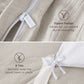 Rayon From Bamboo Cotton Muslin Duvet Cover Set