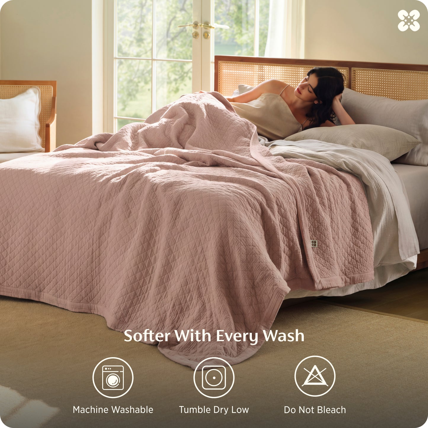 8-Layer Cotton Muslin Blanket