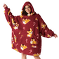 GentleSoft® Shaggy Sherpa Blanket Hoodie