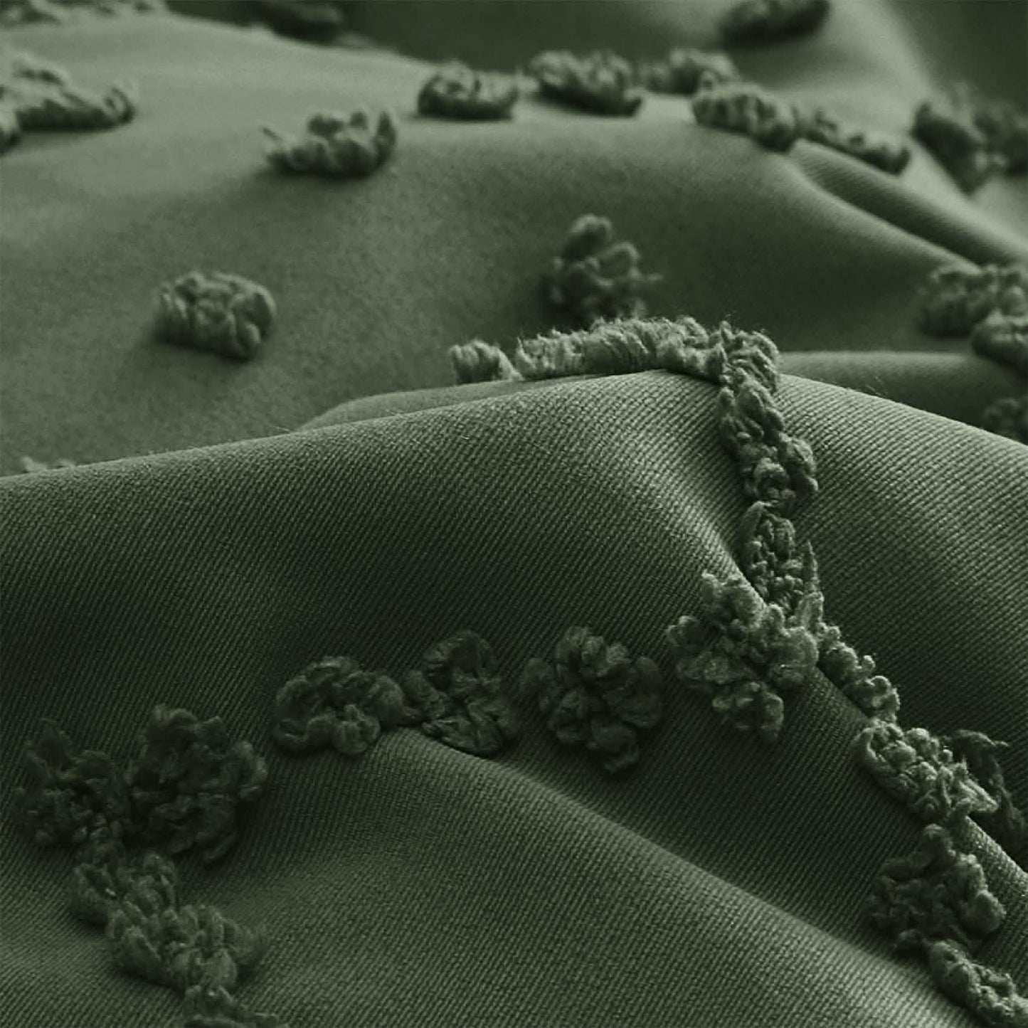 Tufted Embroidery Comforter Set