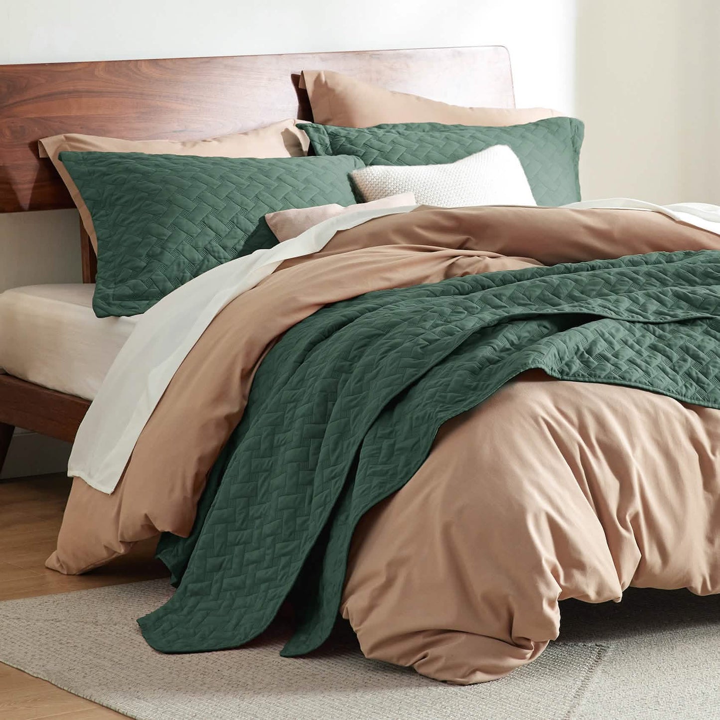 Basket-weave Quilt Set
