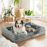 Orthopedic Flannel Dog Sofa