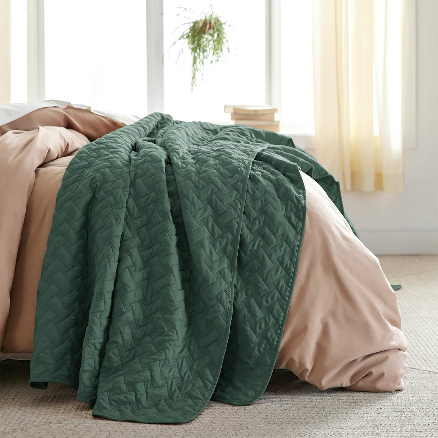 Basket-weave Quilt Set