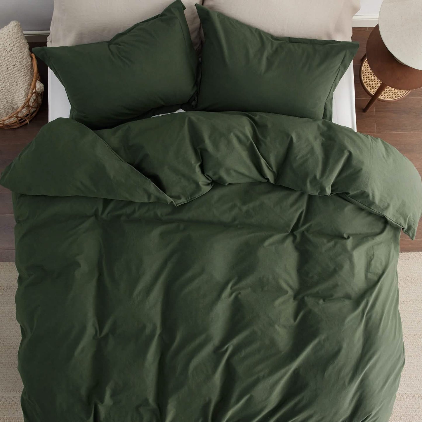 GentleSoft™ Washed Cotton Duvet Cover Set