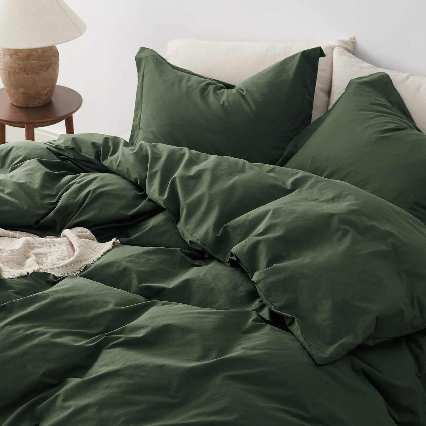 GentleSoft™ Washed Cotton Duvet Cover Set