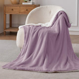 Sherpa and Fleece Reversible Blanket