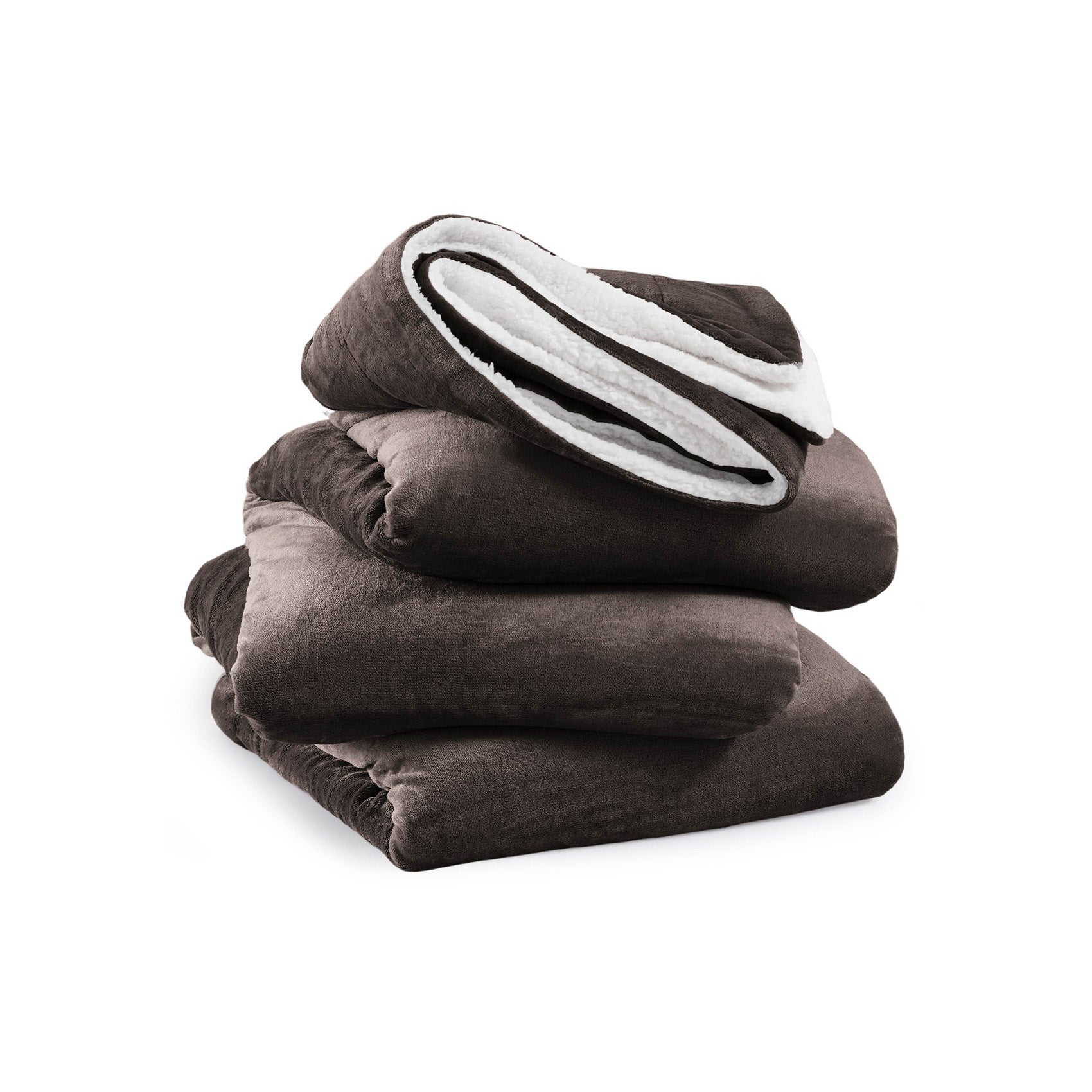 Sherpa and Fleece Reversible Blanket