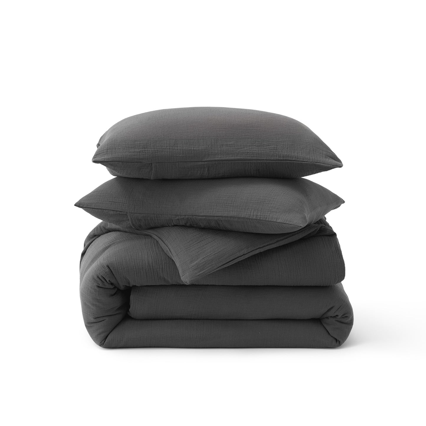 Rayon From Bamboo Cotton Muslin Duvet Cover Set