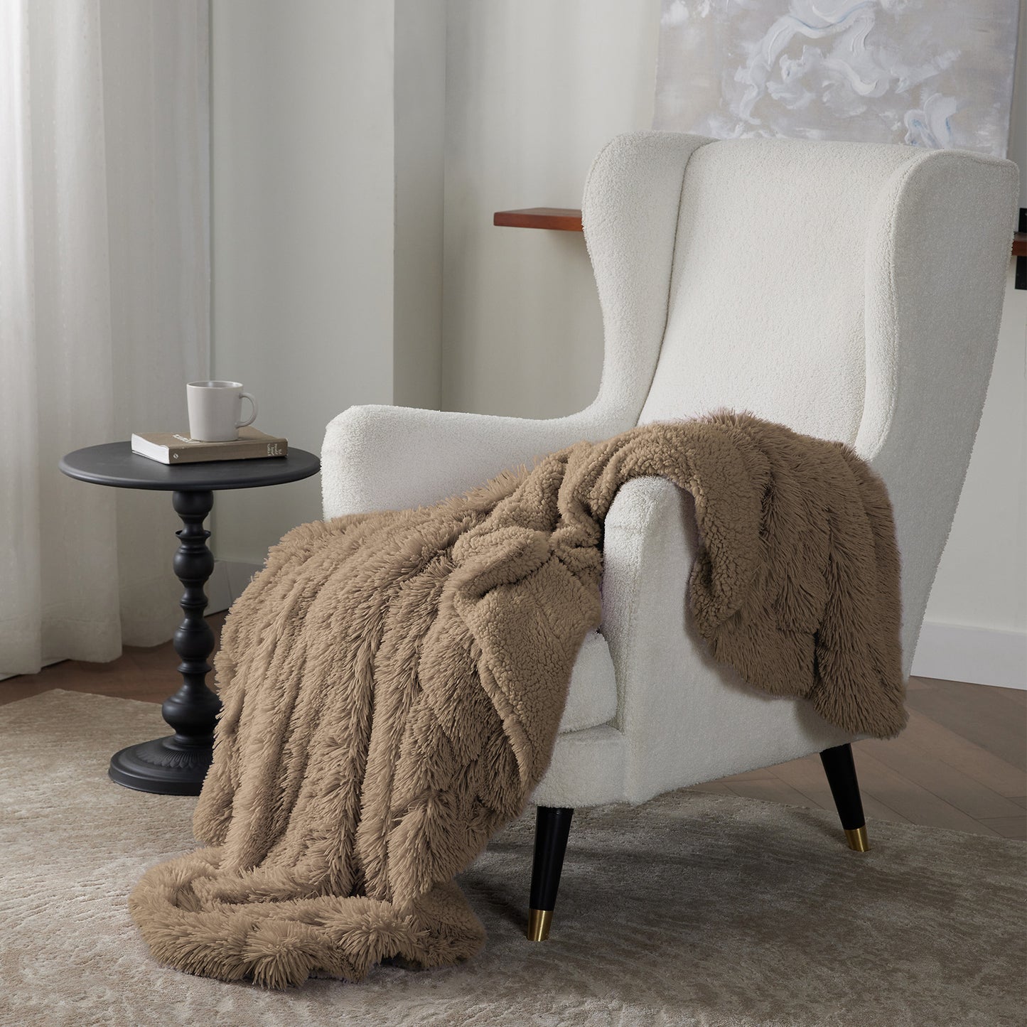 GentleSoft® Fuzzy Faux Fur Blanket