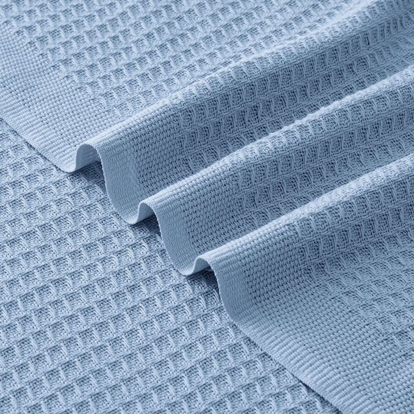GentleSoft™ Cotton Waffle Weave Blanket