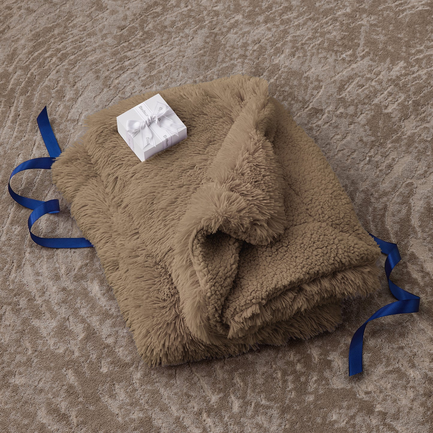 GentleSoft® Fuzzy Faux Fur Blanket