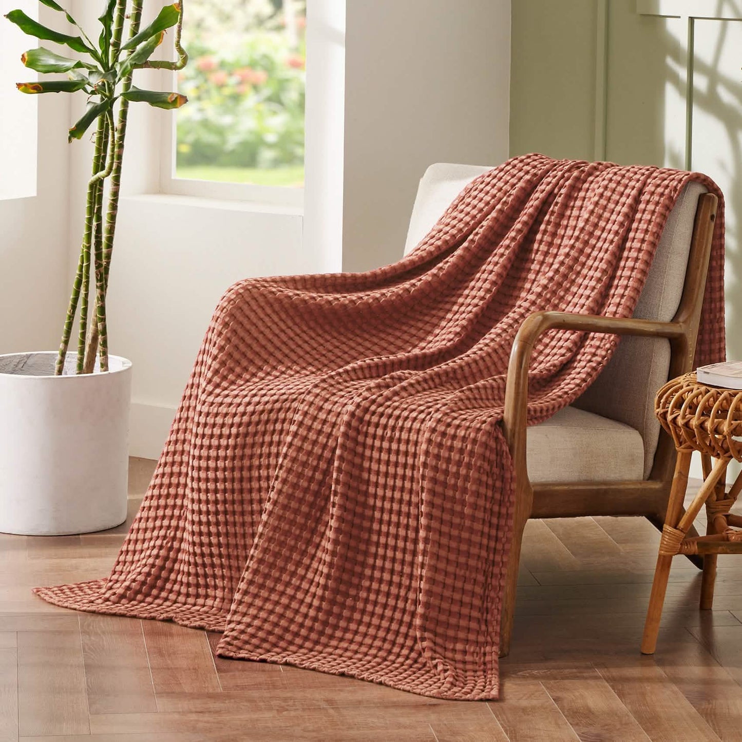 Cooling Waffle Blanket