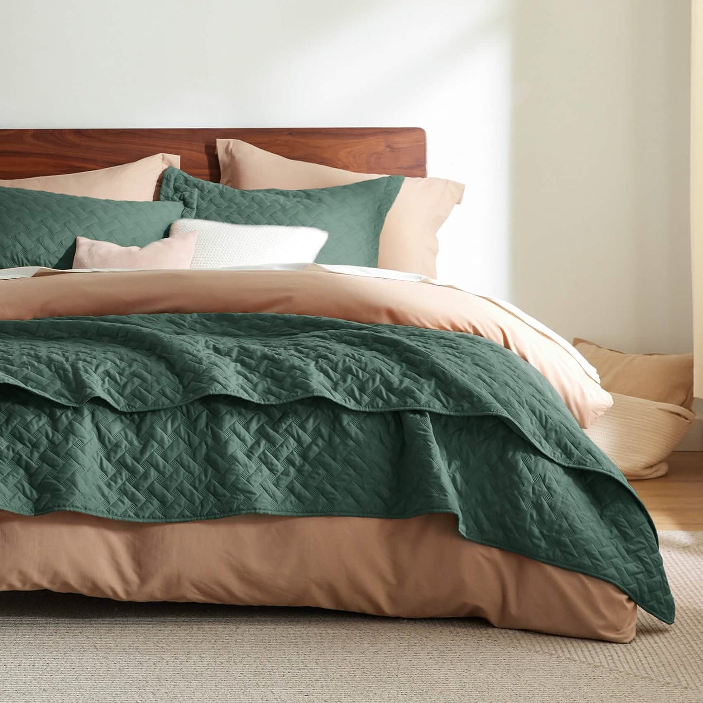 Basket-weave Quilt Set