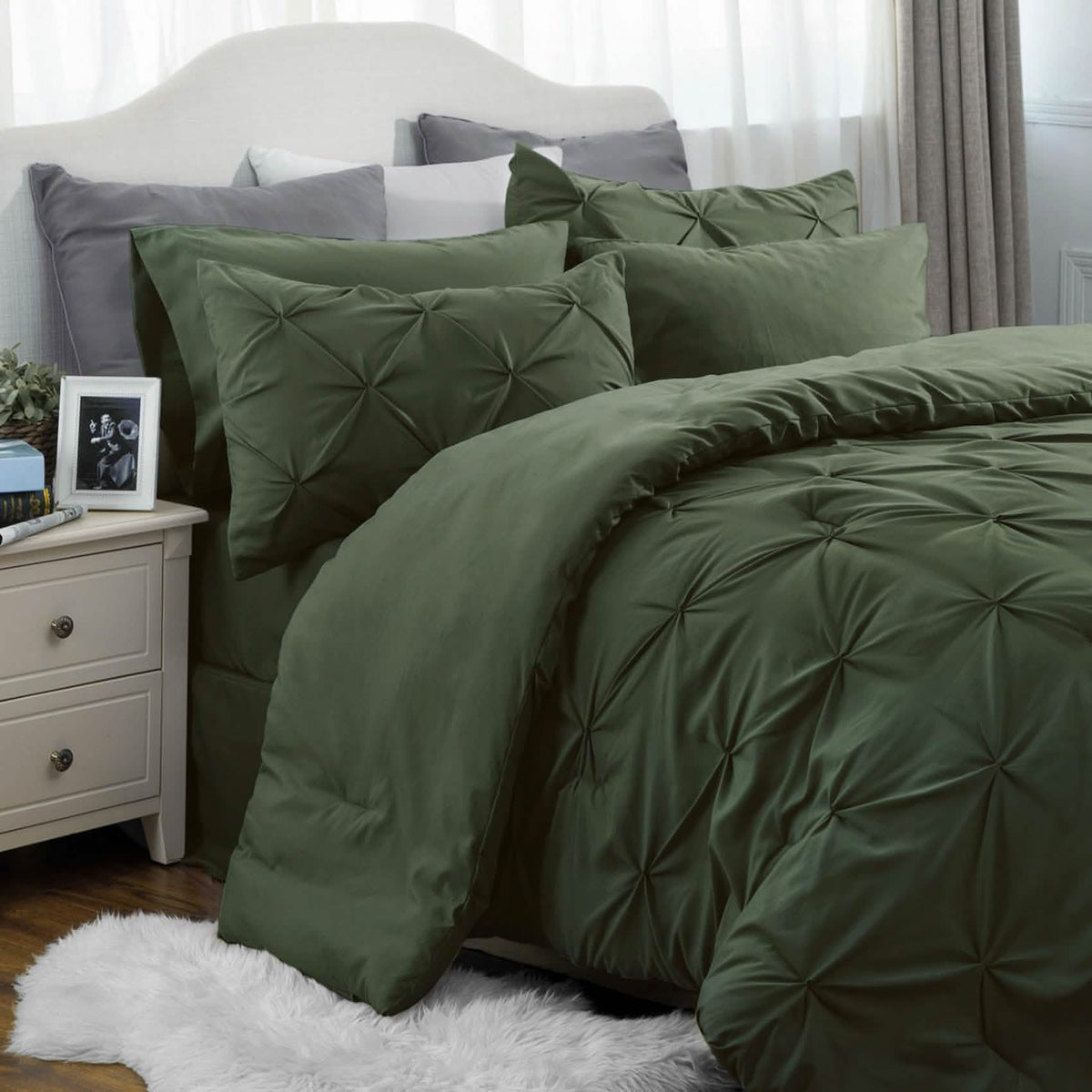 Pintuck Bed-in-a-Bag