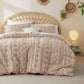 Boho Tufted Embroidery Duvet Cover Set
