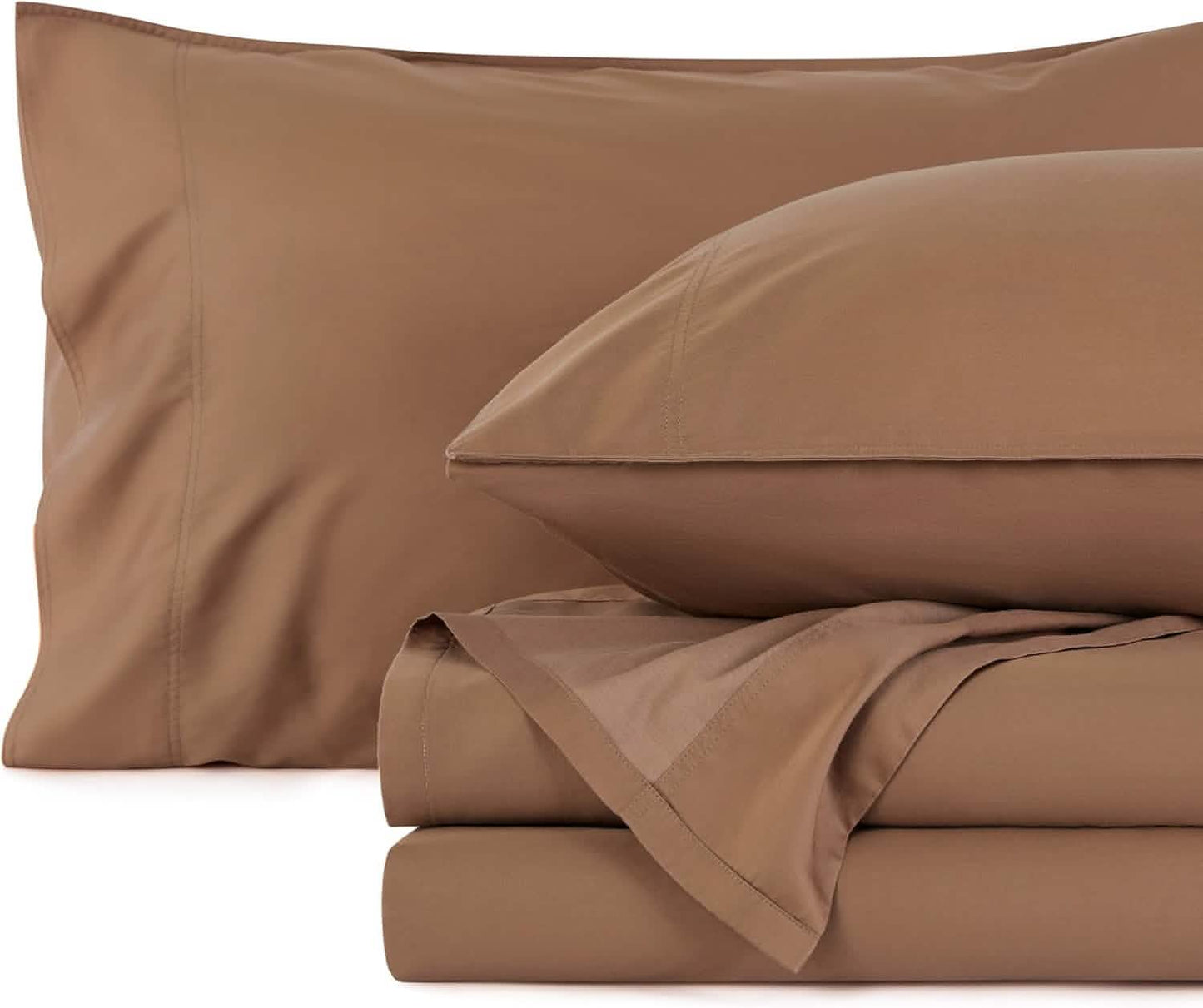 Lyocell Cotton Blend Washed Sheet Set