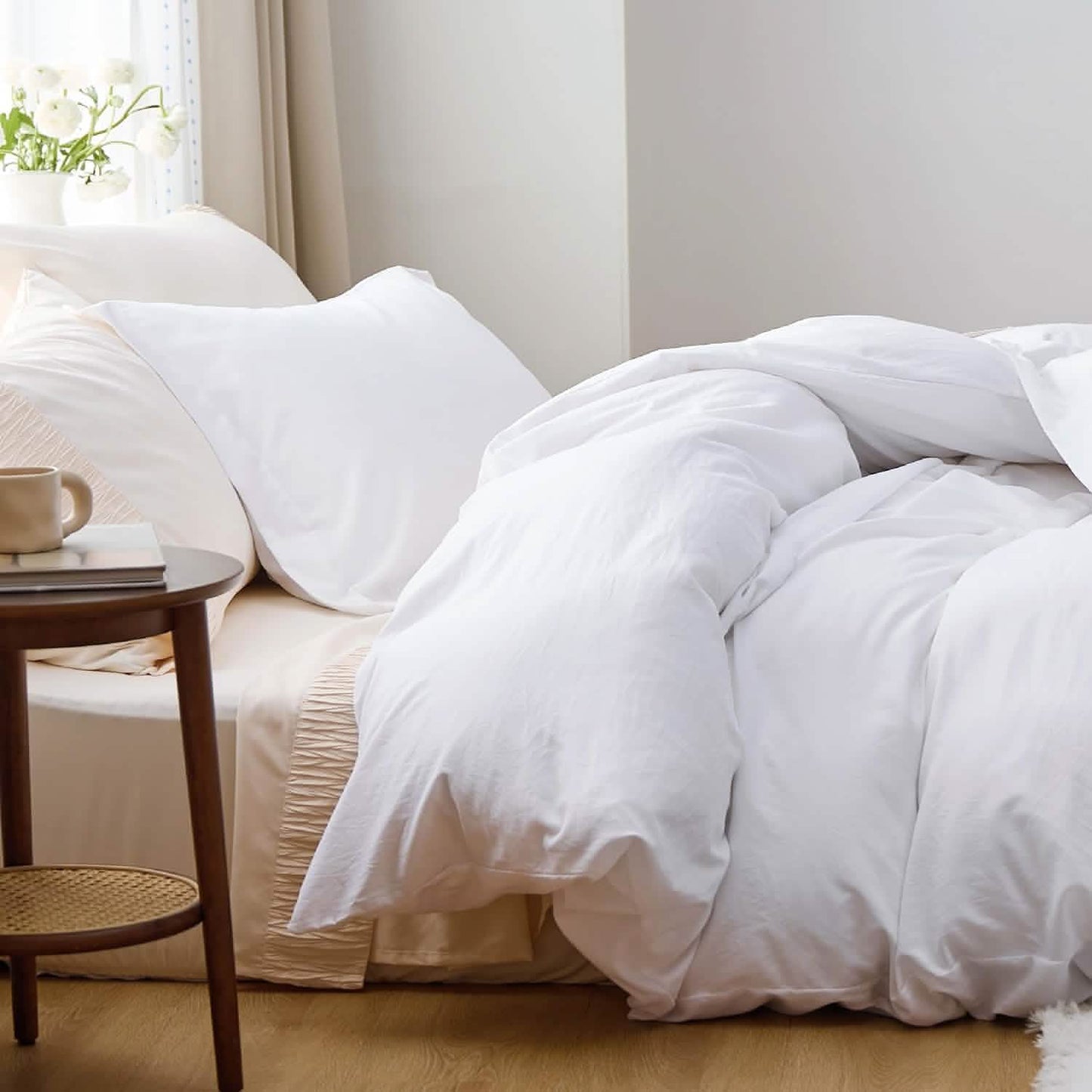 Prewashed Polyester Microfiber Duvet Cover Set