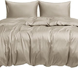 Bedsure Lyocell-Cotton Blend Prewashed Duvet Cover Set