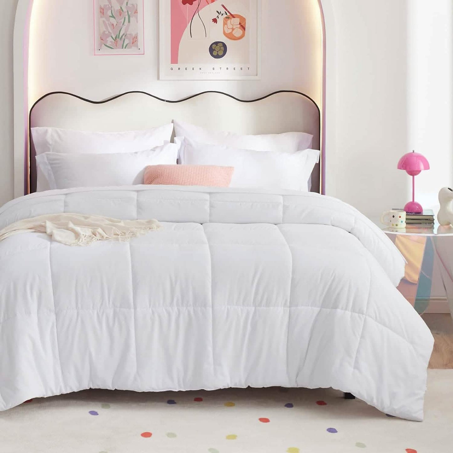 Comforter Set - 7 Pieces Solid