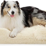 Orthopedic Long Faux Fur Flannel Dog Sofa