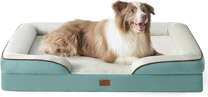 Orthopedic Flannel Dog Sofa