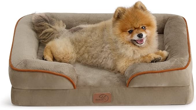 Orthopedic Flannel Dog Sofa