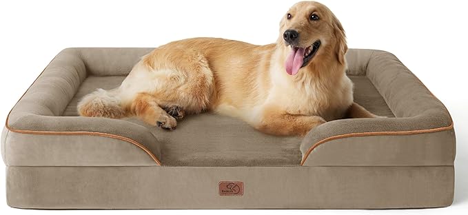 Orthopedic Flannel Dog Sofa