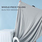 Bedsure Cooling Blankets for Hot Sleepers - Cold Blankets for Sleeping Queen Size for Bed, Lightweight Summer Ice Breathable Double-Sided Bedding Essentials as Gifts, Grey, 90x90 Inches