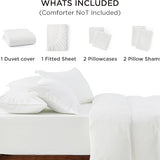 Bedsure Comprehensive Prewashed Duvet Cover Set