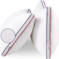 Greek Key Gusseted Pillows
