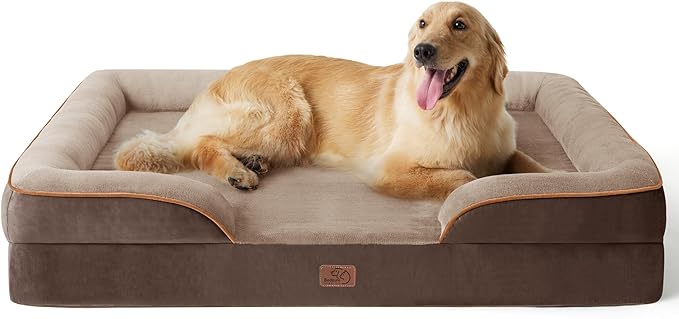 Orthopedic Flannel Dog Sofa