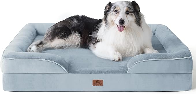 Orthopedic Flannel Dog Sofa