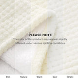 Bedsure Ultra-Soft Double Side Yarn Sherpa Blanket