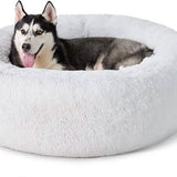 Calming Donut Bed for Dogs and Cats