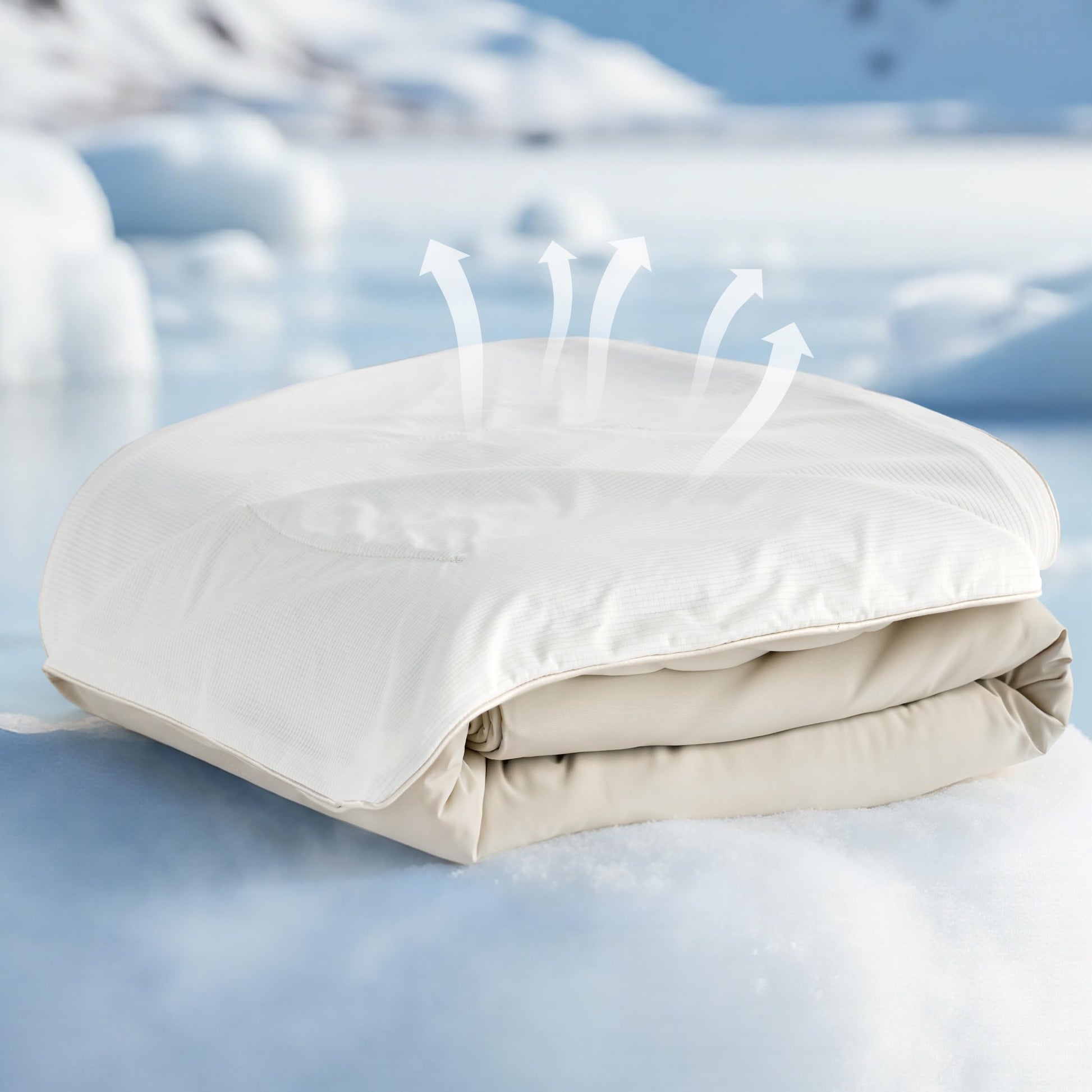 Bedsure Cooling Blankets for Hot Sleepers - Cold Blankets for Sleeping Queen Size for Bed, Lightweight Summer Ice Breathable Double-Sided Bedding Essentials as Gifts, Grey, 90x90 Inches