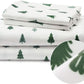 Faux Cotton Flannel Sheet Set Green