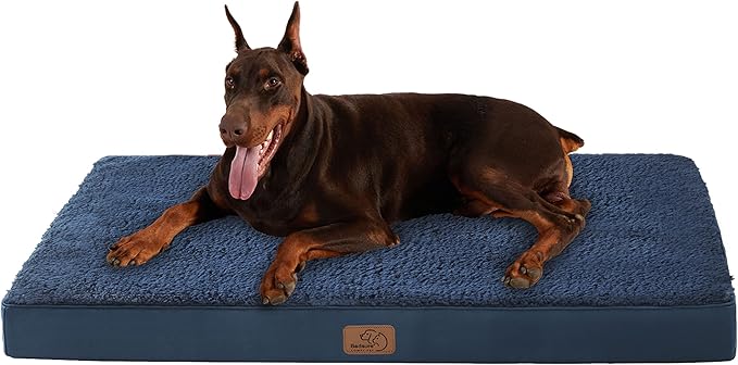 Large Orthopedic Washable Dog Bed
