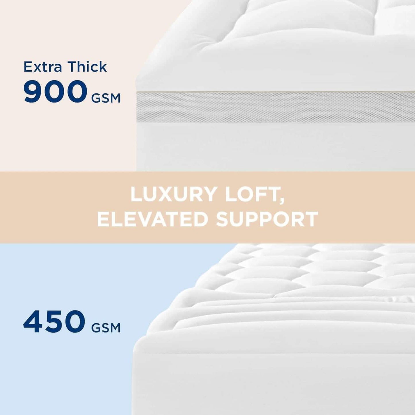 GentleSoft™ Luxury Loft Mattress Pad