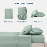 Bedsure Lyocell Cotton Sheet Set - Cooling Sheets