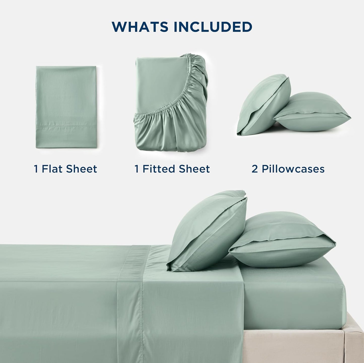 Lyocell Cotton Sheet Set - Cooling Sheets
