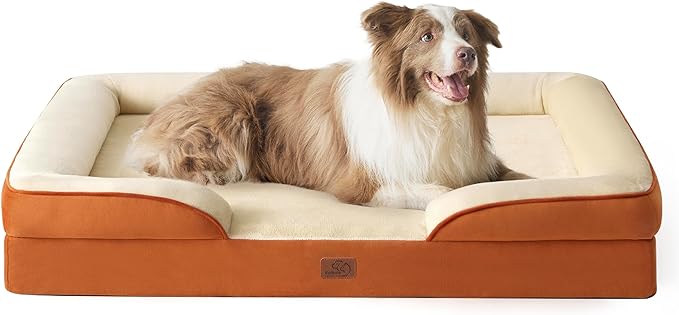 Orthopedic Flannel Dog Sofa