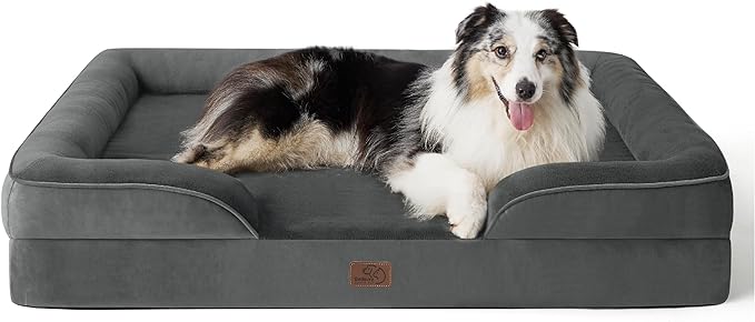 Orthopedic Flannel Dog Sofa