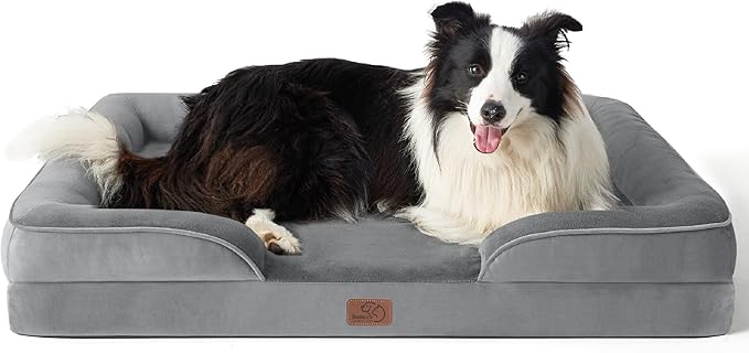 Orthopedic Flannel Dog Sofa