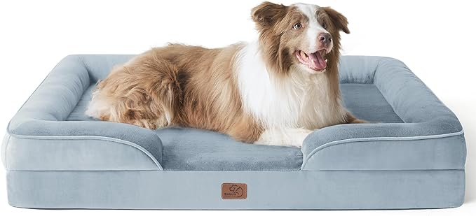 Orthopedic Flannel Dog Sofa