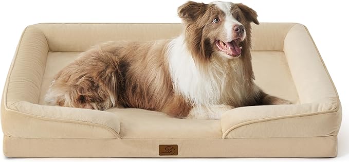 Orthopedic Flannel Dog Sofa