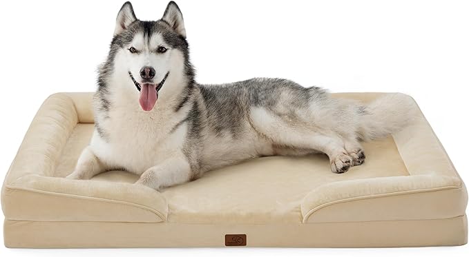 Orthopedic Flannel Dog Sofa