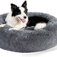 Calming Donut Bed for Dogs and Cats
