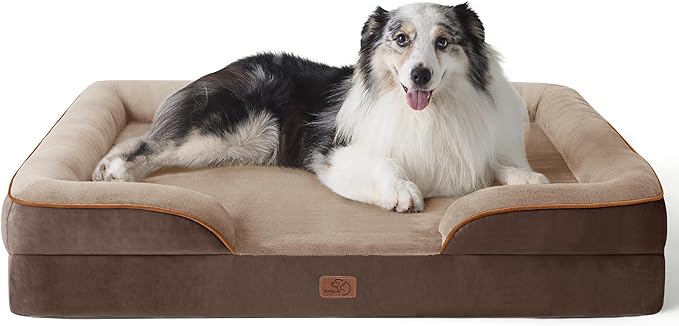 Orthopedic Flannel Dog Sofa