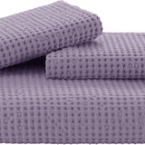 Cotton Waffle Weave Duvet Cover Set