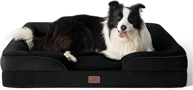 Orthopedic Flannel Dog Sofa